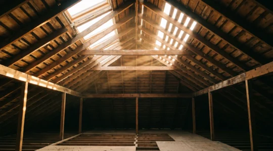 Isolation des combles pour limiter la chaleur estivale sous les toits
